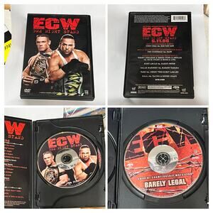 ECW One Night Stand 2006 WWE 2-Disc DVD Set RVD vs Cena Bonus Disc Barely Legal